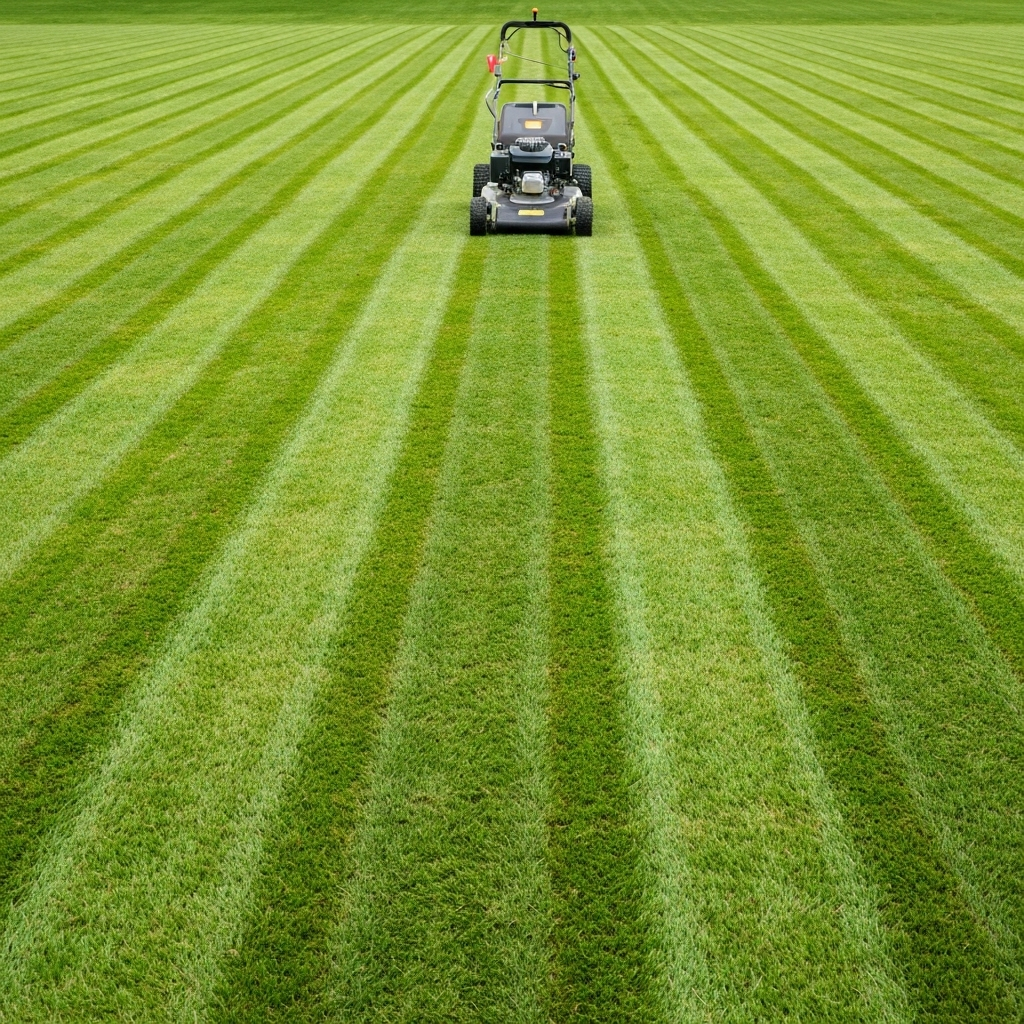 Custom lawn care transformation